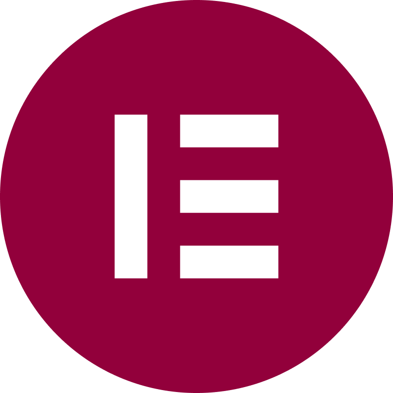 Elementor Logo - Symbol Red